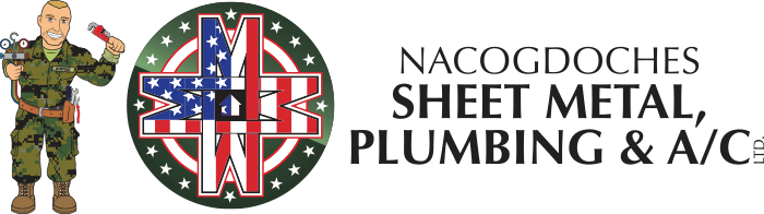 Nacogdoches Sheet Metal, Plumbing and Air Conditioning Logo